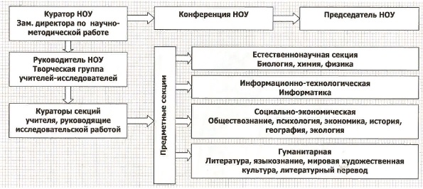 Организационная структура НОУ